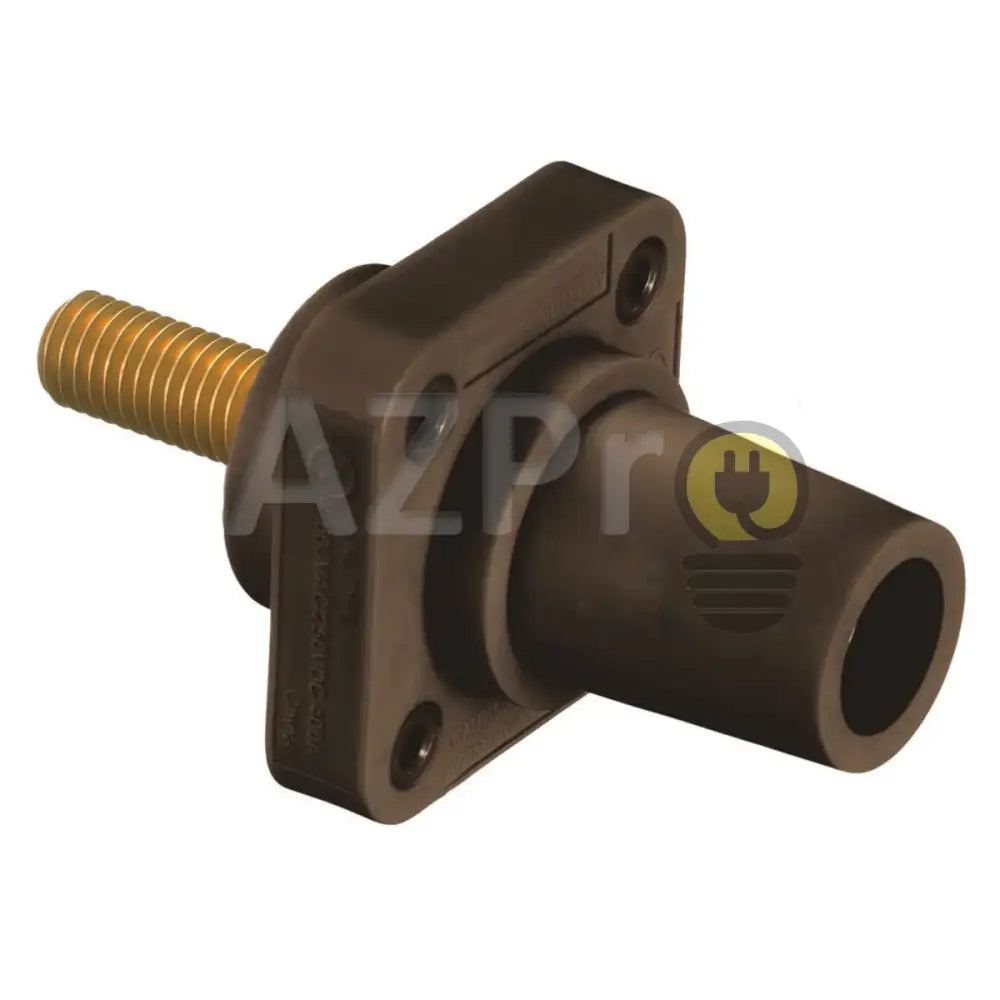Conector Camlock Tornillo Chasis Hembra 400 Amperes Amp HBLFRSBN Cafe Hubbell Electrónica > Audio > Equipos para