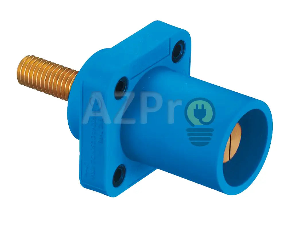 Conector Camlock Tornillo Chasis Macho 400 Amperes Amp Hblmrs Azul Hubbell Electrónica > Audio