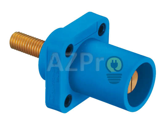 Conector Camlock Tornillo Chasis Macho 400 Amperes Amp Hblmrs Azul Hubbell Electrónica > Audio