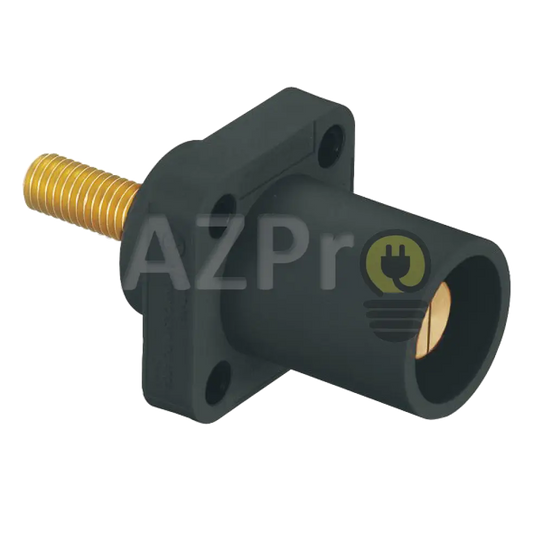 Conector Camlock Tornillo Chasis Macho 400 Amperes Amp Hblmrs Negro Hubbell Electrónica > Audio