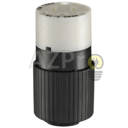 Conector Clavija Edison Hembra 15A 125V Hbl5269 5-15R Bryant Hubbell Electrónica > Audio Equipos