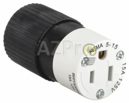 Conector Clavija Hembra Edison 15A 125V 5 - 15R Hbl5269 Bryant Hubbell Electrónica > Audio Equipos