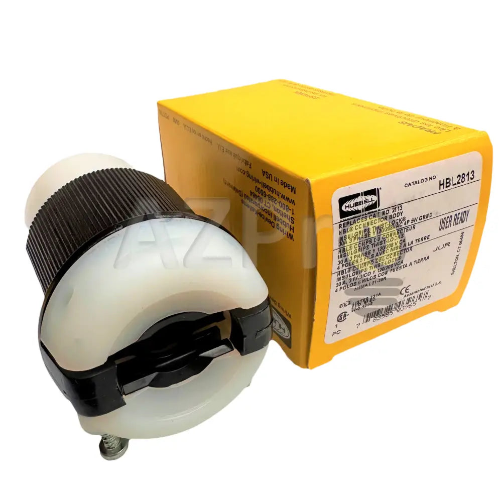 Conector Clavija Twist Lock Hembra 30A 120/208V 2813 Hubbell Electrónica > Audio Equipos Para