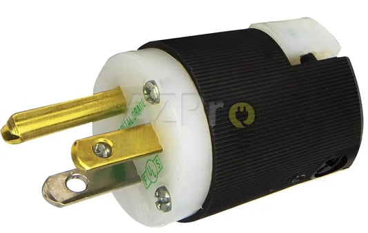 Conector Clavija Macho Hospital 15A 125V Hbl8215C Hubbell Electrónica > Audio Equipos Para Escenario