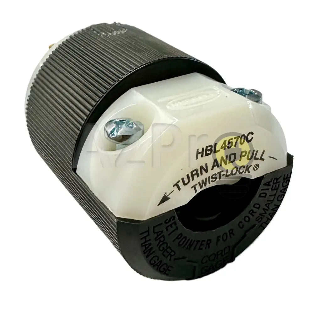 Conector Clavija Twist Lock 15a 250v L6-15P HBL4570C Hubbell - Electrónica > Audio > Equipos para escenario