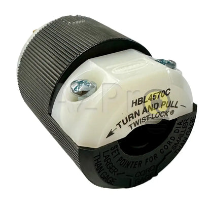 Conector Clavija Twist Lock 15a 250v L6-15P HBL4570C Hubbell - Electrónica > Audio > Equipos para escenario