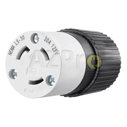 Conector Clavija Twist Lock Hembra 30a 125v L5-30P 70530NC Hubbell Bryant Electrónica > Audio > Equipos para escenario