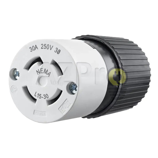 Conector Clavija Twist Lock Hembra 30a 250v L15-30r 71530NC Hubbell Bryant Electrónica > Audio > Equipos para escenario