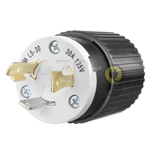 Conector Clavija Twist Lock Macho 30a 125v L5-30P 70530NP Hubbell Bryant Electrónica > Audio > Equipos para escenario