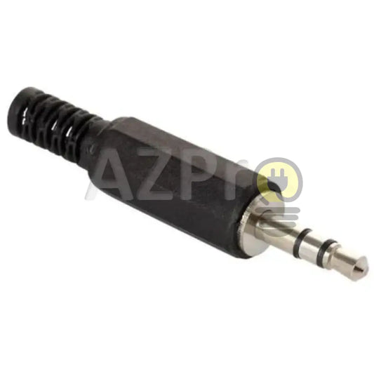 Conector Plug Audio 3.5Mm Estereo Negro Microfono Steren Electrónica > Equipos Para Escenario