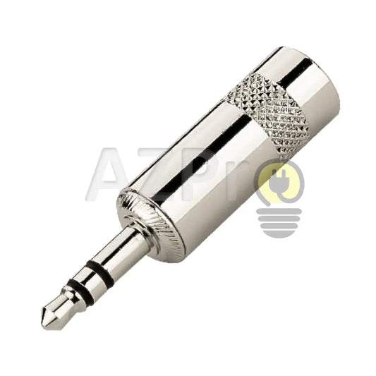 Conector Plug Macho 3.5Mm 3 Polos Nickel Nys231 Seetronic Electrónica > Audio Equipos Para Escenario