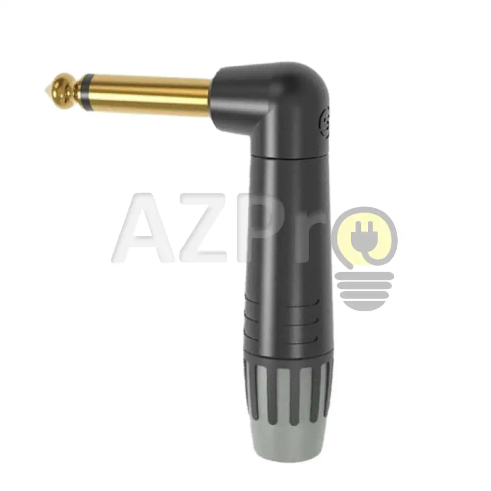 Conector Plug Macho Mono 6.3mm 1/4 2 polos Angular MP2RX-BG Seetronic - Electrónica > Audio > Equipos para escenario