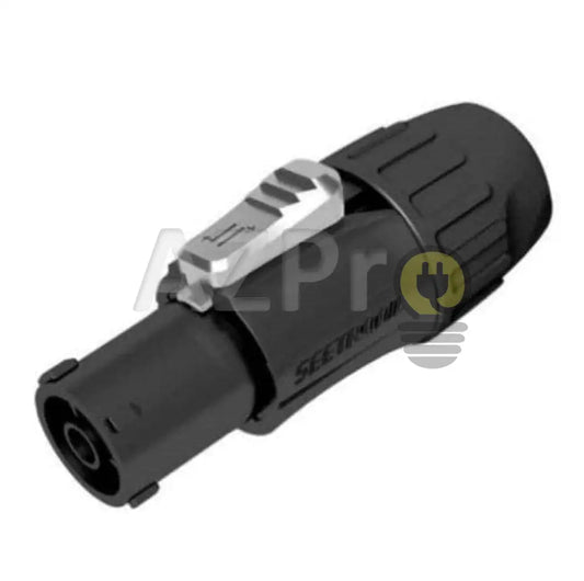 Conector Powercon Linea Hembra Ip65 Sac3Fx Seetronic Electrónica > Audio Equipos Para Escenario