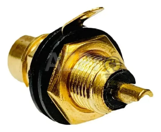 Conector Rca Chasis Hembra Female Plug Dorado Cd201 Gen Electrónica > Audio Equipos Para Escenario