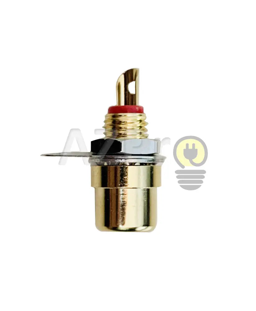 Conector Rca Chasis Hembra Female Plug Dorado Cd201 Gen Electrónica > Audio Equipos Para Escenario
