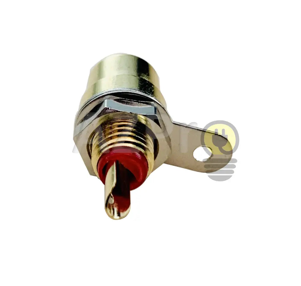 Conector Rca Chasis Hembra Female Plug Dorado Cd201 Gen Electrónica > Audio Equipos Para Escenario