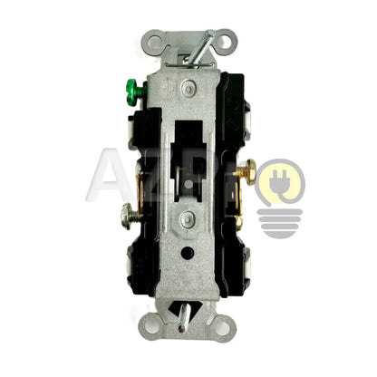 Conector Receptaculo Contacto Duplex 15a 125v 5-15r Blanco CR15WHI Hubbell - Electrónica > Audio > Equipos para