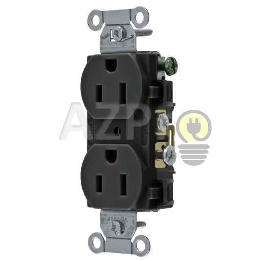 Conector Receptaculo Contacto Duplex 15A 125V 5-15R Negro Cr15Blk Hubbell Electrónica > Audio