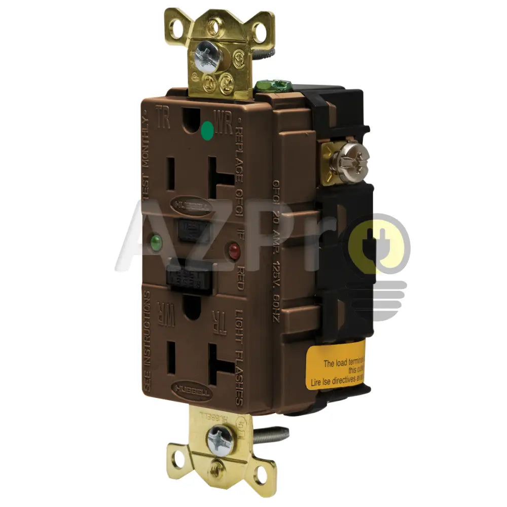 Conector Receptaculo Gfci 20A 125V 5-20R Gfr8300Sg Hubbell Electrónica > Audio Equipos Para