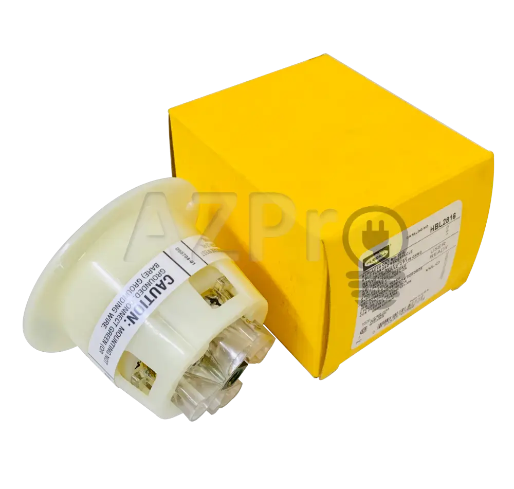 Conector Receptaculo Twist Lock 30A 120-208V L21-30R Hbl2816 Hubbell Electrónica > Audio Equipos