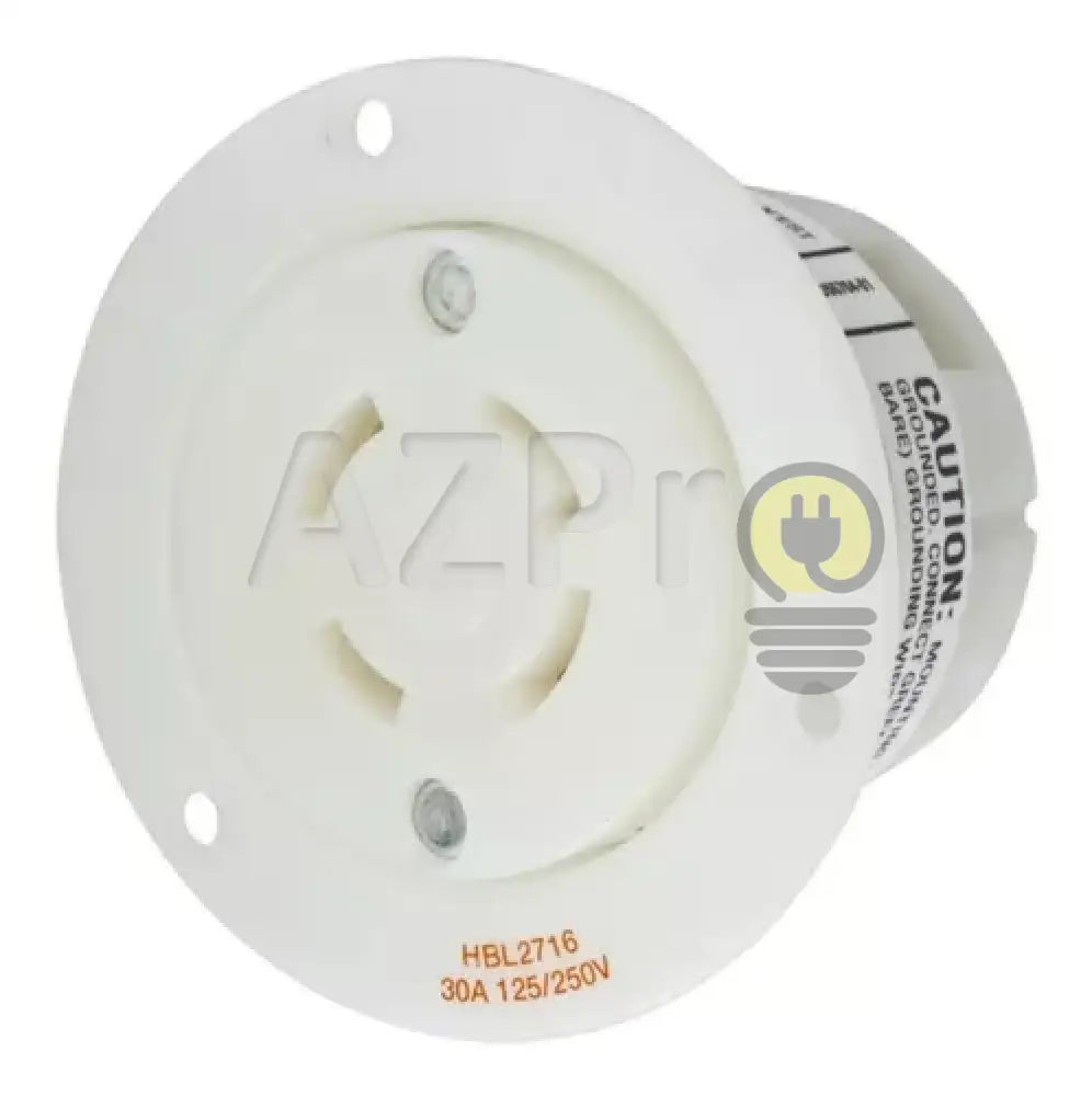 Conector Receptaculo Twist Lock 30A 125-250V L14-30R Hbl2716 Hubbell Electrónica > Audio Equipos