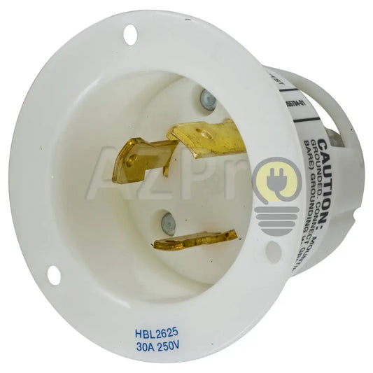 Conector Receptaculo Macho Twist Lock 30a 250v L6-30p HBL2625 Hubbell Electrónica > Audio > Equipos para escenario