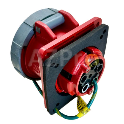 Conector Receptaculo Pin and Sleeve Chasis Hembra 30a 277-480v HBL530R7W Hubbell - Electrónica > Audio > Equipos para