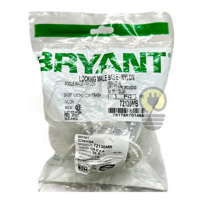 Conector Receptaculo Twist Lock 30a 120-208v L21-30p 72130MB Hubbell Bryant - Electrónica > Audio > Equipos para