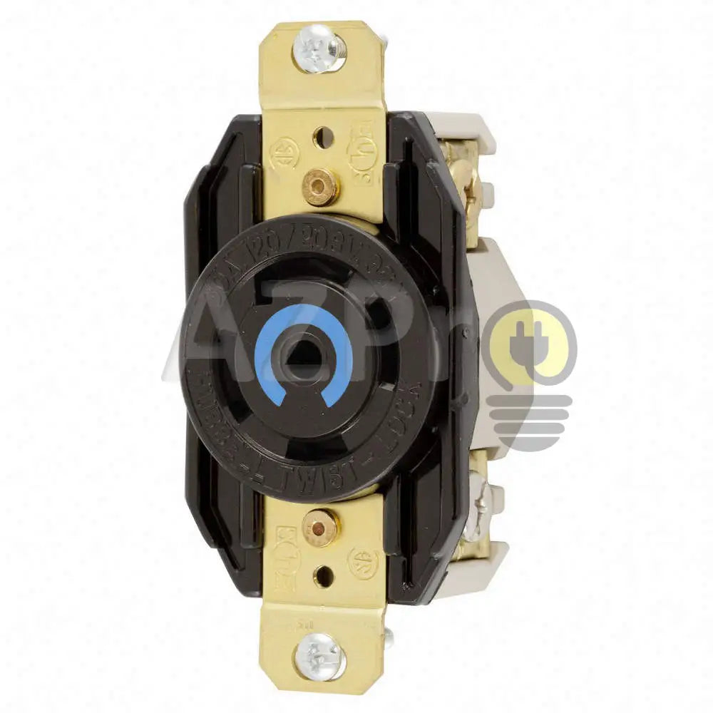 Conector Receptaculo Twist Lock 30A 120-208V L21-30R Hbl2810 Hubbell Electrónica > Audio Equipos