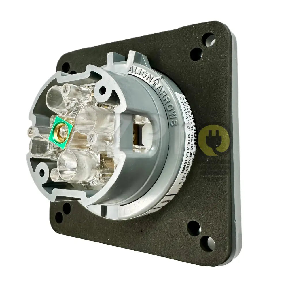 Conector Receptaculo Twist Lock Hembra 20a 125-208v L21-20R HBL2510SW Hubbell - Electrónica > Audio > Equipos para