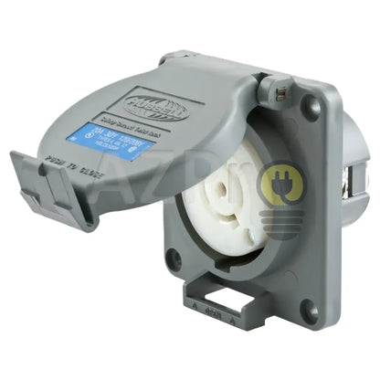 Conector Receptaculo Twist Lock Hembra 20a 125-208v L21-20R HBL2510SW Hubbell - Electrónica > Audio > Equipos para