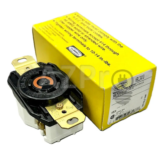 Conector Receptaculo Twist Lock Hembra 20a 125-250v L14-20r HBL2410 Hubbell - Electrónica > Audio > Equipos para