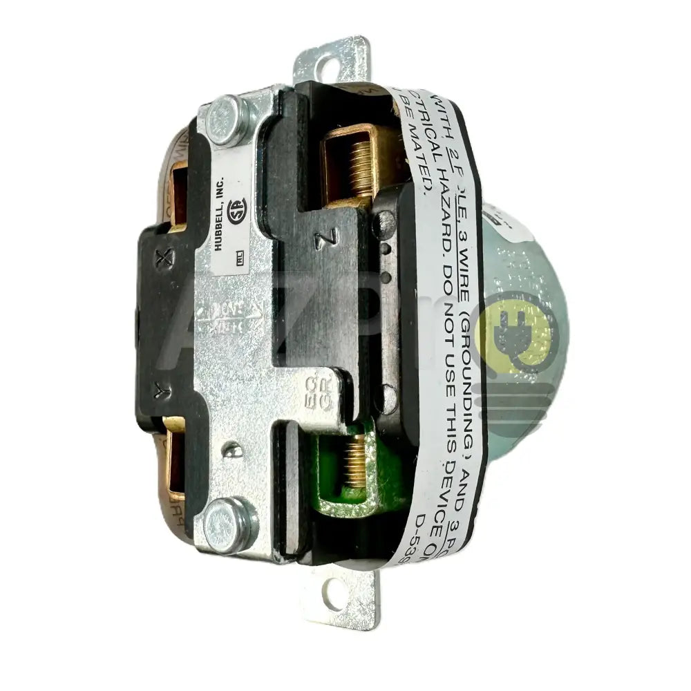 Conector Receptaculo Twist Lock Hembra 50a 250-600v HBL7379 Hubbell - Electrónica > Audio > Equipos para escenario