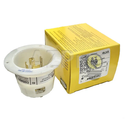 Conector Receptaculo Twist Lock Macho 20a 250v L15-20p HBL2425 Hubbell Electrónica > Audio > Equipos para escenario