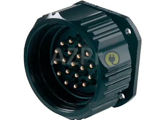 Conector Socapex Macho Chasis 19 Pines Soldado 5219Sm Kc Electrónica > Audio Equipos Para Escenario