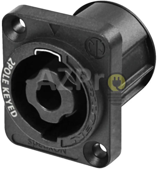 Conector Speakon Macho Chasis 2 Polos Nl2Mp - Nl2Mpxx Neutrik Electrónica > Audio Equipos Para