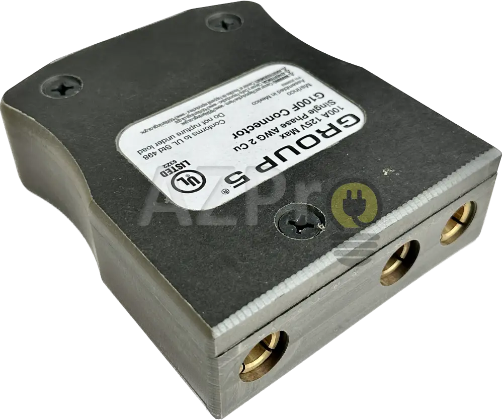 Conector Stage Pin Hembra Linea 100A 125V Marinco Bates Electrónica > Audio Equipos Para Escenario