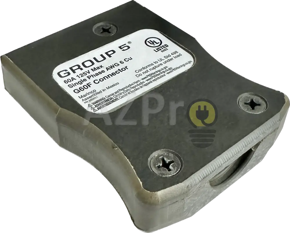 Conector Stage Pin Hembra Linea 100A 125V Marinco Bates Electrónica > Audio Equipos Para Escenario