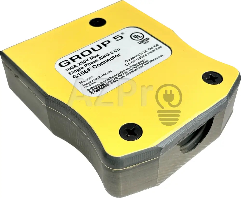 Conector Stage Pin Hembra Linea 100A 250V Marinco Bates Electrónica > Audio Equipos Para Escenario