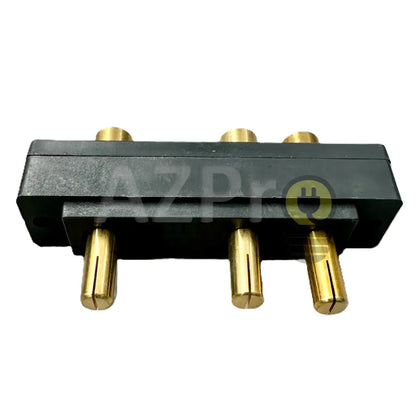 Conector Stage Pin Macho Chasis 100a 120V 100MR Marinco Bates - Electrónica > Audio > Equipos para escenario