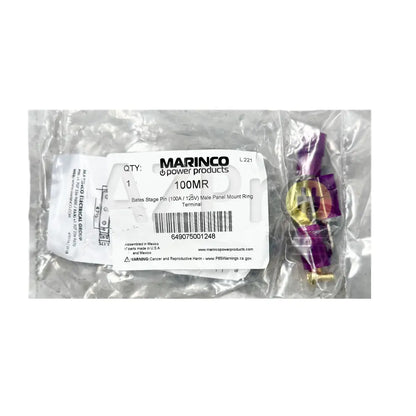 Conector Stage Pin Macho Chasis 100a 120V 100MR Marinco Bates - Electrónica > Audio > Equipos para escenario