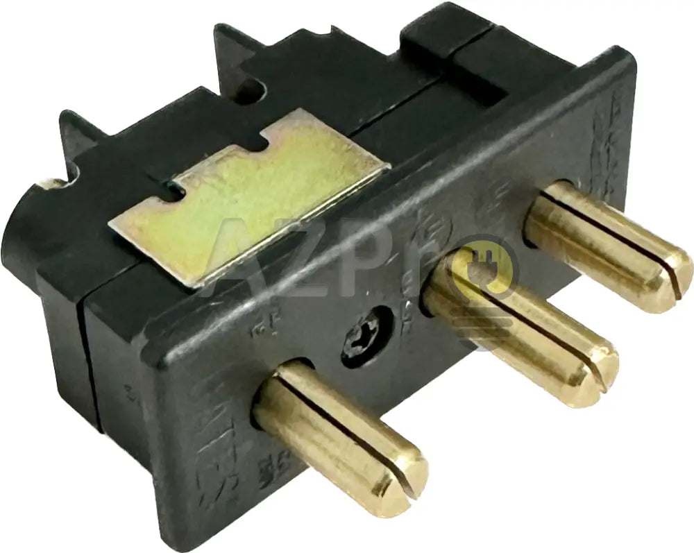 Conector Stage Pin Macho Chasis 20A 20Mr Marinco Bates Electrónica > Audio Equipos Para Escenario