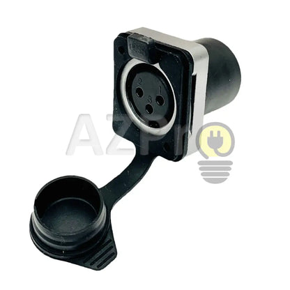 Conector Xlr 3 Pin Hembra Chasis Ip65 Oro Nc3Fdx Seetronic Electrónica > Audio Equipos Para