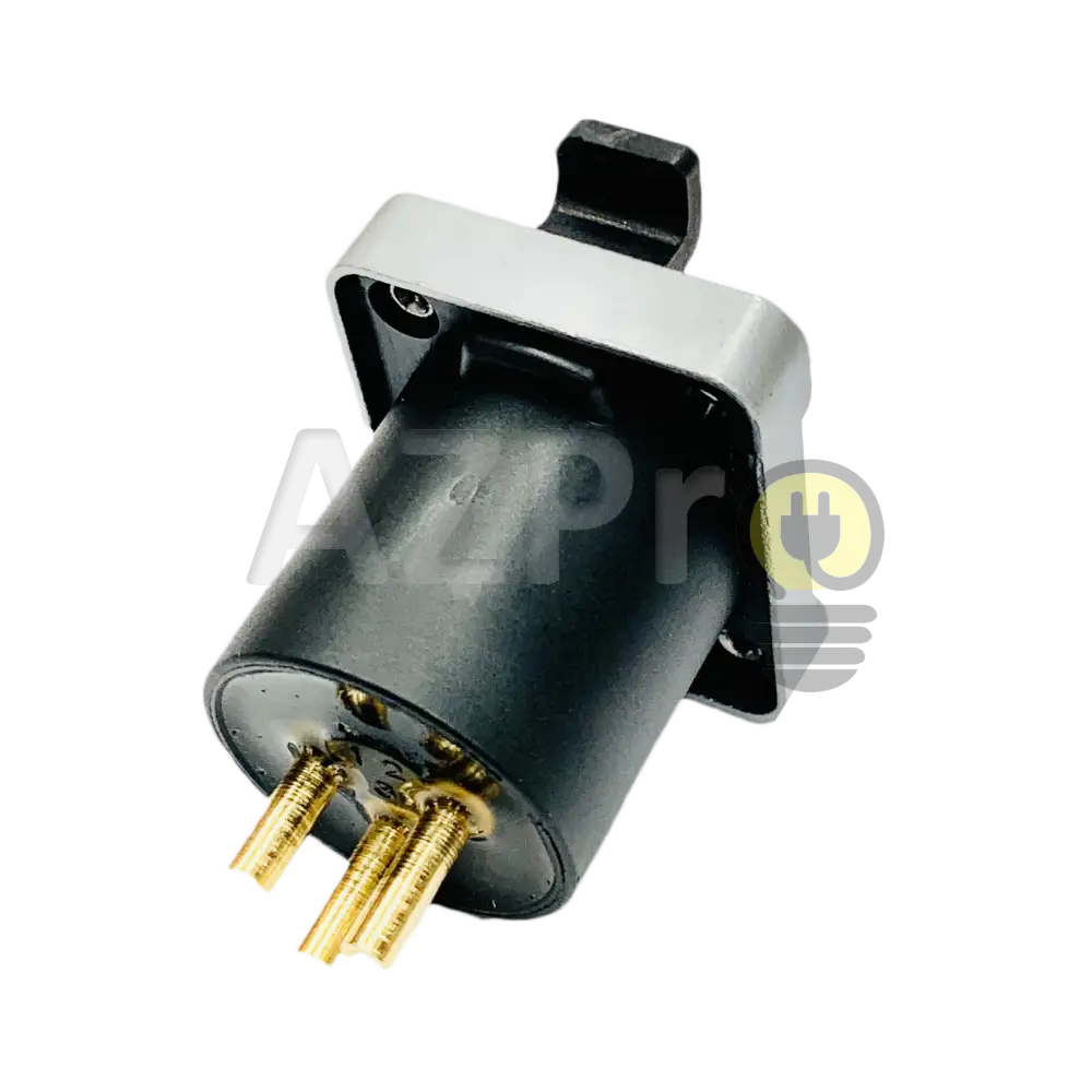 Conector Xlr 3 Pin Hembra Chasis Ip65 Oro Nc3Fdx Seetronic Electrónica > Audio Equipos Para