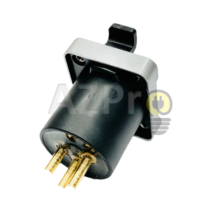 Conector Xlr 3 Pin Hembra Chasis Ip65 Oro Nc3Fdx Seetronic Electrónica > Audio Equipos Para