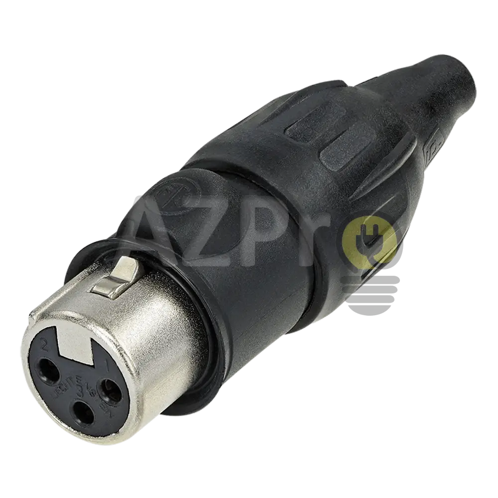 Conector Xlr 3 Pin Hembra Linea Cable Ip65 Nc3Fx-Top Neutrik Electrónica > Audio Equipos Para