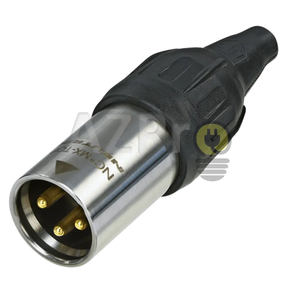 Conector Xlr 3 Pin Macho Linea Cable Ip65 Ncmfx-Top Neutrik Electrónica > Audio Equipos Para