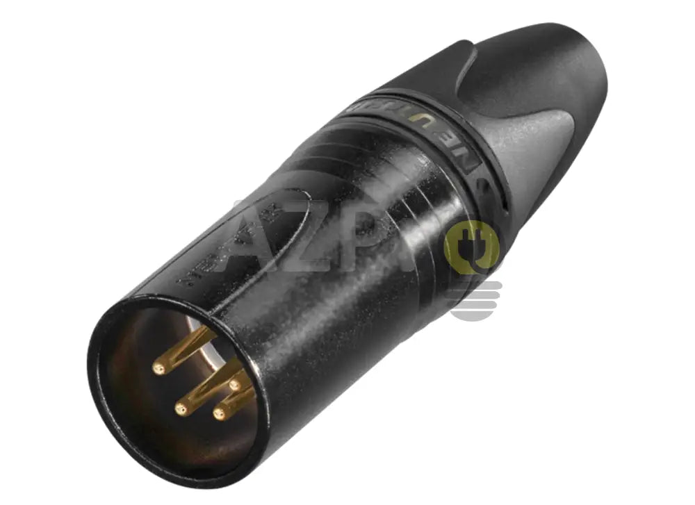 Conector Xlr 4 Pin Macho Linea Negro Oro Nc4Mxx Neutrik Electrónica > Audio Equipos Para Escenario