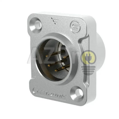 Conector Xlr 5 Pin Macho Chasis IP65 Intemperie NC5MDX-TOP J5F2C-W Seetronic Electrónica > Audio > Equipos para