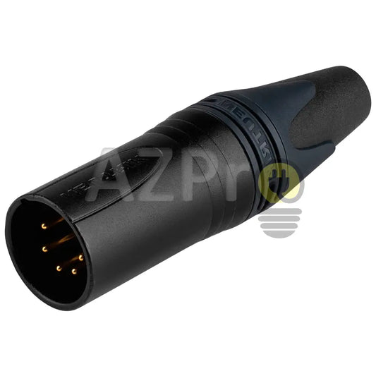 Conector Xlr 5 Pin Macho Linea Negro Plata Nc5Mxx Neutrik Electrónica > Audio Equipos Para Escenario